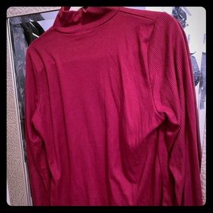 Ribbed maroon Boohoo Top🌹